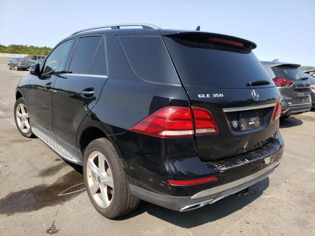 4JGDA5HB2HA925429 - 2017 MERCEDES-BENZ GLE 350 4MATIC BLACK photo 3