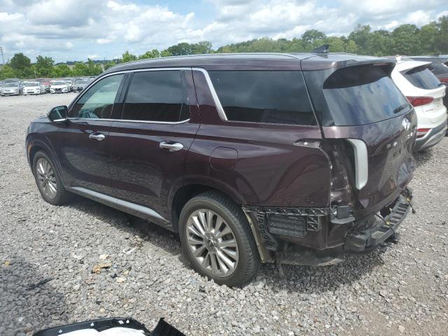 KM8R5DHE8LU100260 - 2020 HYUNDAI PALISADE LIMITED BURGUNDY photo 2