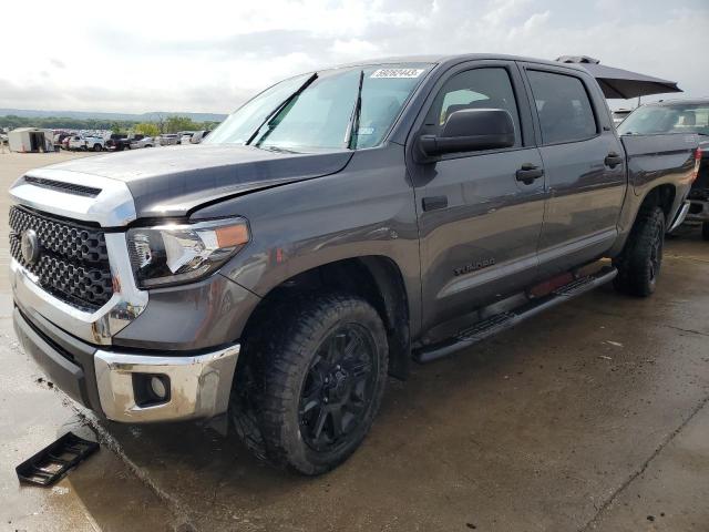 5TFDY5F15MX978823 - 2021 TOYOTA TUNDRA CREWMAX SR5 GRAY photo 1