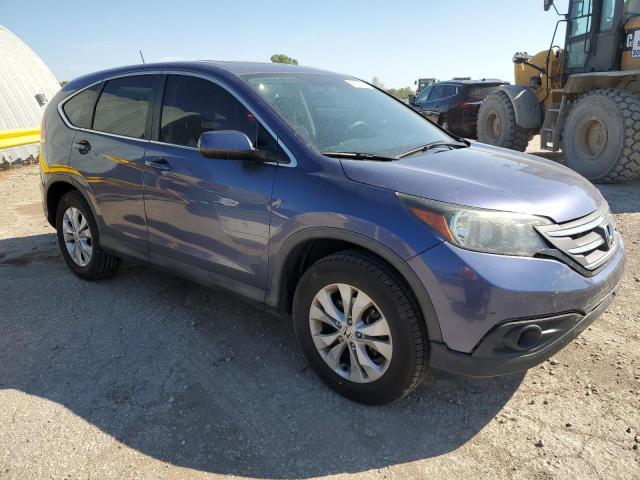 2HKRM3H56EH503250 - 2014 HONDA CR-V EX BLUE photo 4