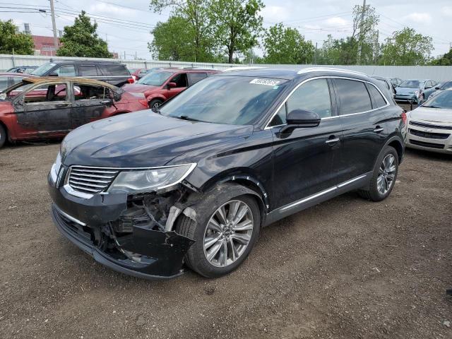2LMTJ8LP2GBL84261 - 2016 LINCOLN MKX RESERVE შავი ფოტო 1