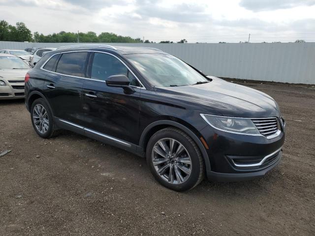 2LMTJ8LP2GBL84261 - 2016 LINCOLN MKX RESERVE შავი ფოტო 4