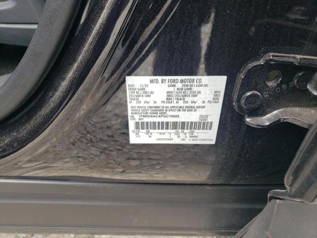 1FM5K8ACXPGC19925 - 2023 FORD EXPLORER POLICE INTERCEPTOR BLACK photo 14