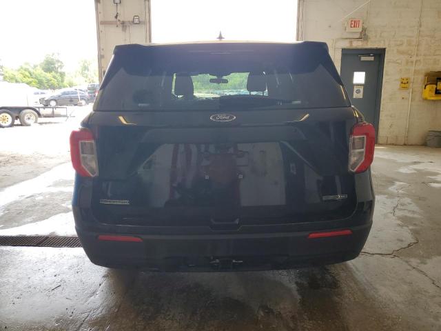 1FM5K8ACXPGC19925 - 2023 FORD EXPLORER POLICE INTERCEPTOR BLACK photo 6