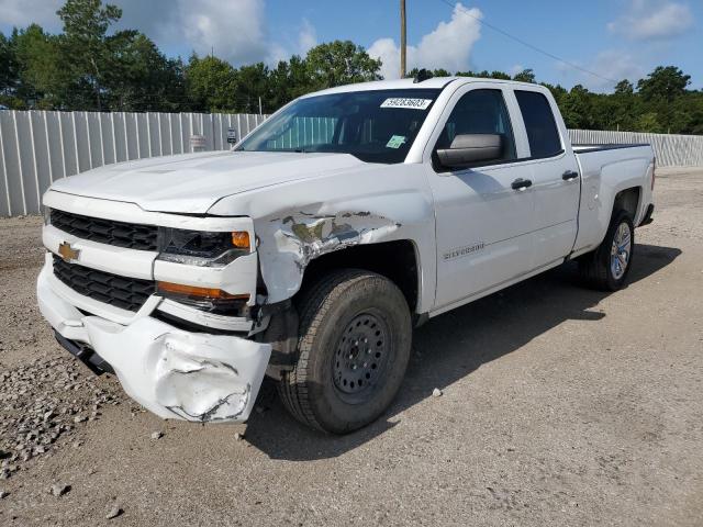 1GCRCPEC1JZ204586 - 2018 CHEVROLET SILVERADO C1500 CUSTOM WHITE photo 1