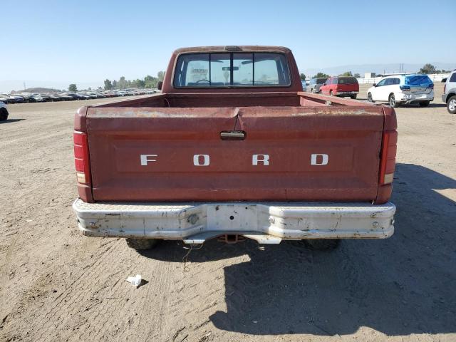 1FTHX26L7GKB83939 - 1986 FORD F250 BROWN photo 6