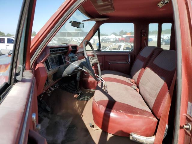 1FTHX26L7GKB83939 - 1986 FORD F250 BROWN photo 7