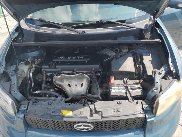 JTLKE50E581031810 - 2008 TOYOTA SCION XB BLUE photo 11