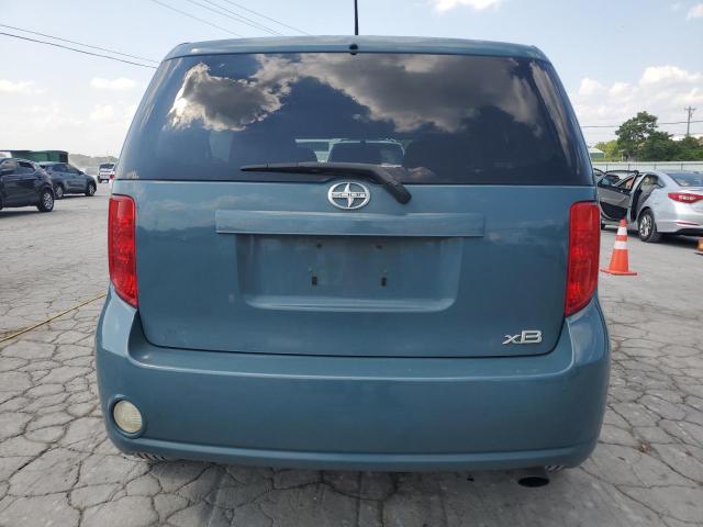 JTLKE50E581031810 - 2008 TOYOTA SCION XB BLUE photo 6