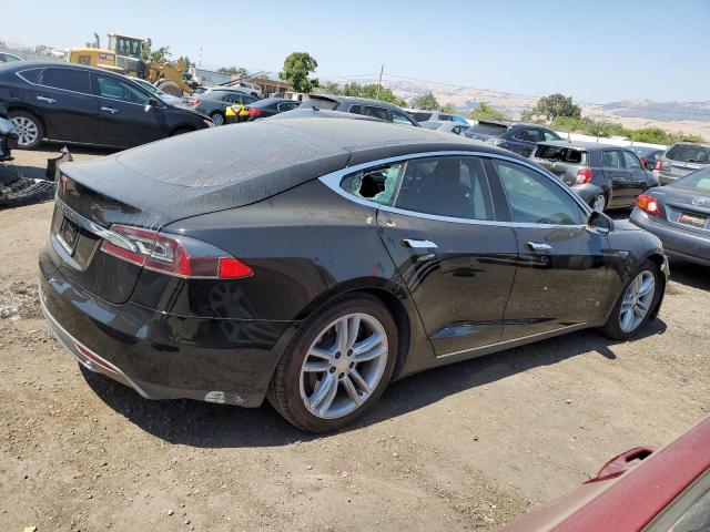 5YJSA1CG8DFP27589 - 2013 TESLA MODEL S შავი ფოტო 3