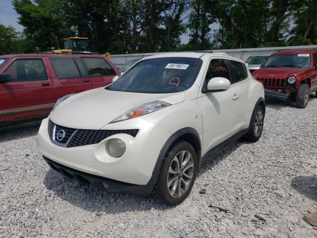 JN8AF5MR9DT203003 - 2013 NISSAN JUKE S WHITE photo 2