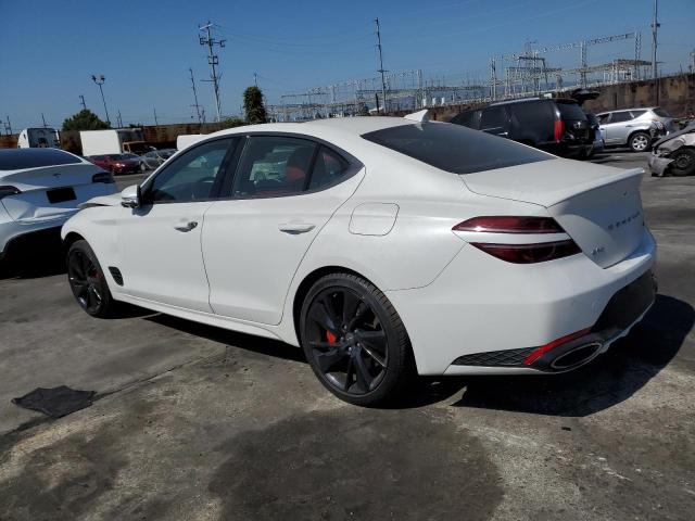 KMTG54TE3PU113959 - 2023 GENESIS G70 BASE WHITE photo 2