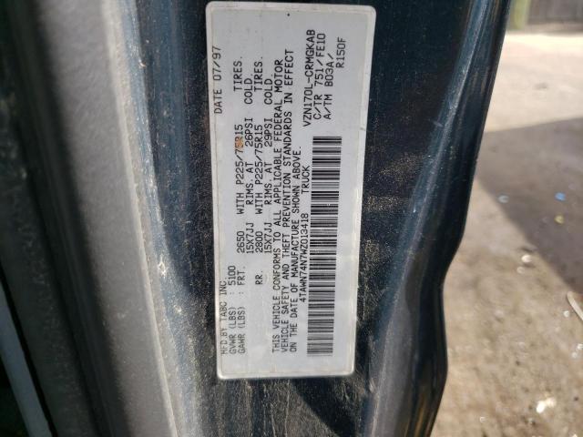 4TAWN74N7WZ013418 - 1998 TOYOTA TACOMA XTRACAB LIMITED GREEN photo 12