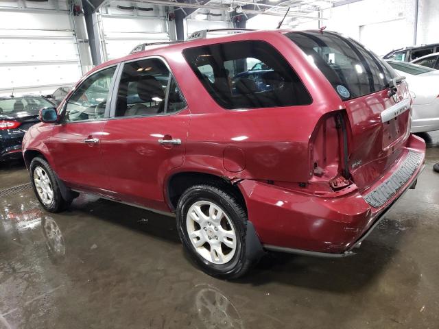 2HNYD18834H531910 - 2004 ACURA MDX TOURING RED photo 2