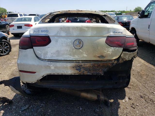 W1N0J8EB2LF768739 - 2020 MERCEDES-BENZ GLC COUPE 300 4MATIC WHITE photo 6