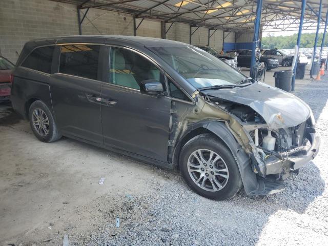 5FNRL5H42CB083634 - 2012 HONDA ODYSSEY EX CHARCOAL photo 4