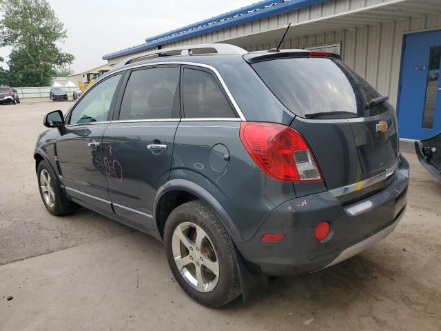 3GNAL3EK9DS578241 - 2013 CHEVROLET CAPTIVA LT BLUE photo 2