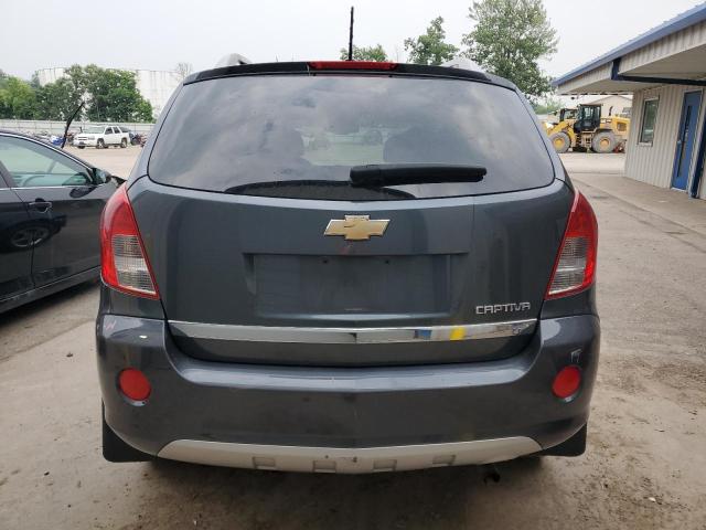 3GNAL3EK9DS578241 - 2013 CHEVROLET CAPTIVA LT BLUE photo 6