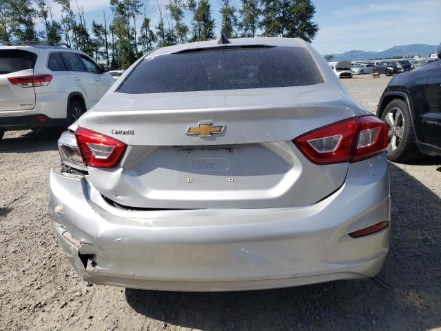 1G1BJ5SM2K7105368 - 2019 CHEVROLET CRUZE SILVER photo 6