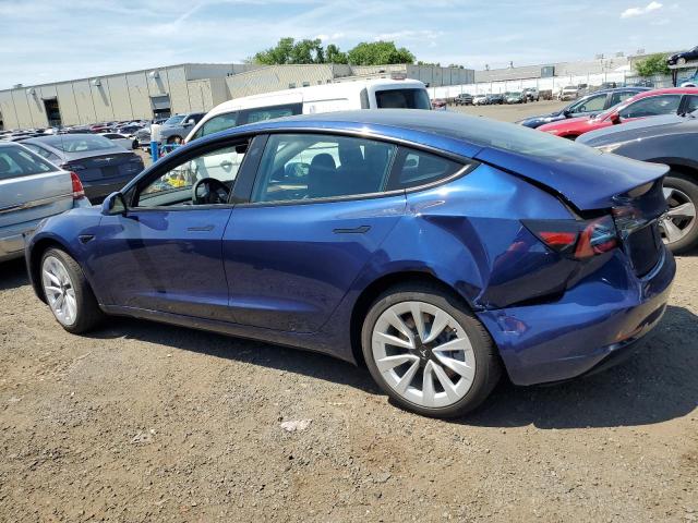 5YJ3E1EA4PF611425 - 2023 TESLA MODEL 3 BLUE photo 2