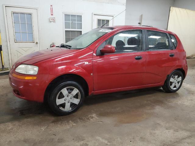 KL1TD66638B055615 - 2008 CHEVROLET AVEO BASE RED photo 1