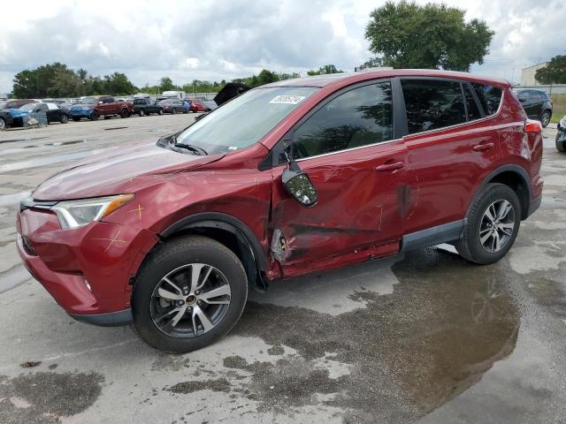 2T3WFREV3JW509224 - 2018 TOYOTA RAV4 ADVENTURE RED photo 1