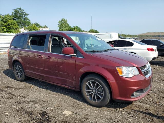 2C4RDGCG1HR827438 - 2017 DODGE CARAVAN SXT MAROON photo 4