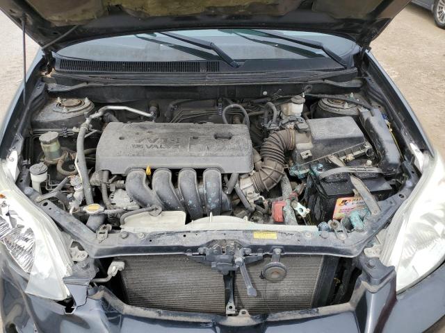 2T1KR32EX6C589954 - 2006 TOYOTA COROLLA MA XR CHARCOAL photo 11
