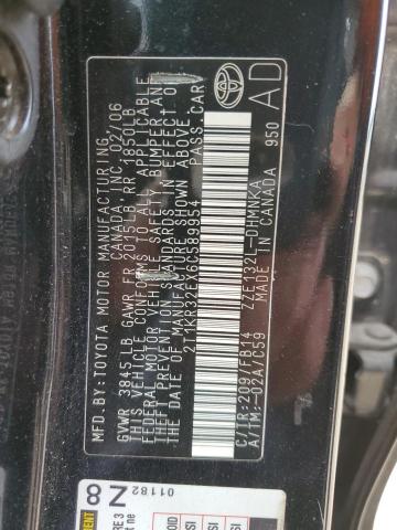 2T1KR32EX6C589954 - 2006 TOYOTA COROLLA MA XR CHARCOAL photo 12