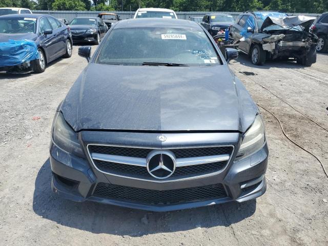 WDDLJ9BB7EA116719 - 2014 MERCEDES-BENZ CLS 550 4MATIC GRAY photo 5