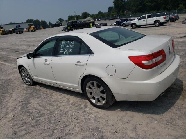 3LNHM28T59R606193 - 2009 LINCOLN MKZ WHITE photo 2