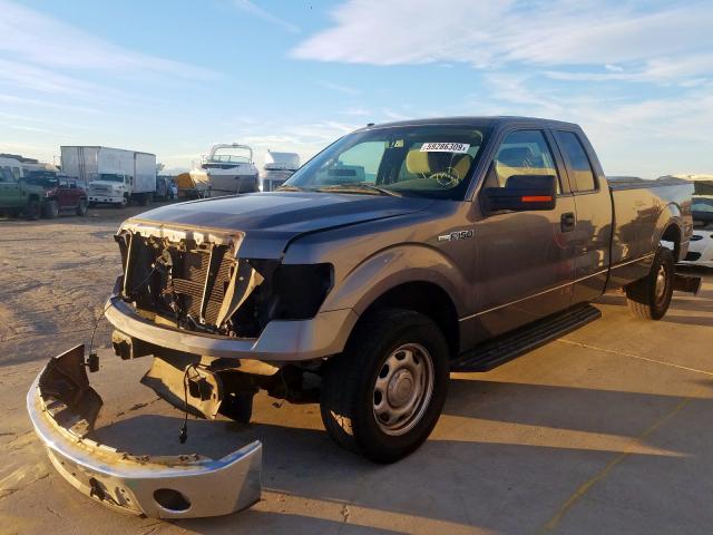 1FTVX1CV9AKB83046 - 2010 FORD F150 SUPER CAB  photo 2