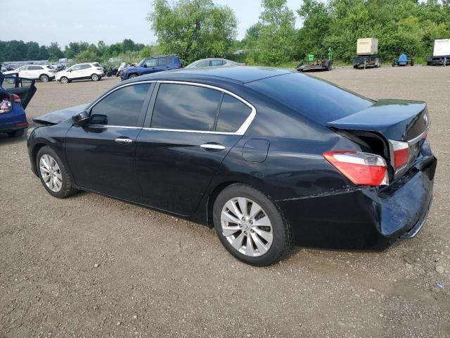 1HGCR2F72DA034719 - 2013 HONDA ACCORD EX BLACK photo 2