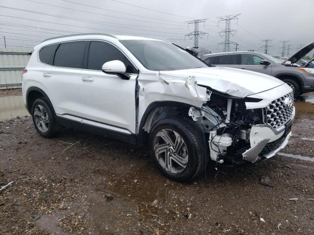 5NMS6DAJ3MH314317 - 2021 HYUNDAI SANTA FE SEL WHITE photo 4