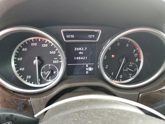 4JGDA5HB1CA033567 - 2012 MERCEDES-BENZ ML 350 4MATIC BROWN photo 9