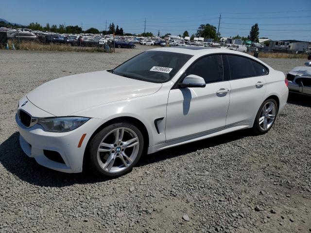 WBA4A9C55FGL87071 - 2015 BMW 428 I GRAN COUPE SULEV WHITE photo 1