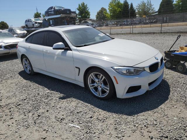 WBA4A9C55FGL87071 - 2015 BMW 428 I GRAN COUPE SULEV WHITE photo 4