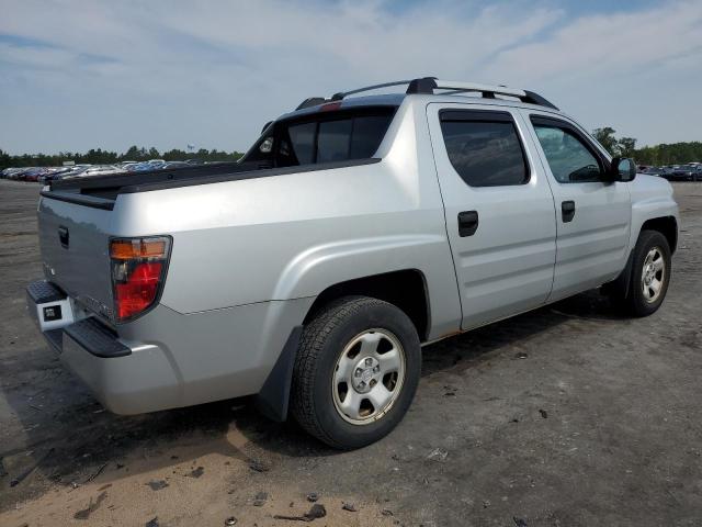 2HJYK16297H532280 - 2007 HONDA RIDGELINE RT SILVER photo 3