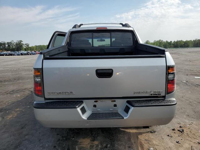 2HJYK16297H532280 - 2007 HONDA RIDGELINE RT SILVER photo 6