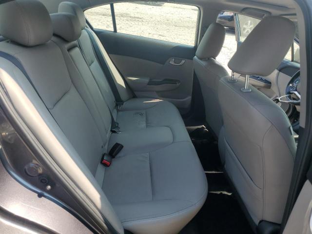 19XFB2F95FE212818 - 2015 HONDA CIVIC EXL GRAY photo 10