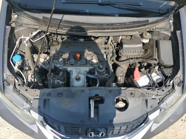 19XFB2F95FE212818 - 2015 HONDA CIVIC EXL GRAY photo 11