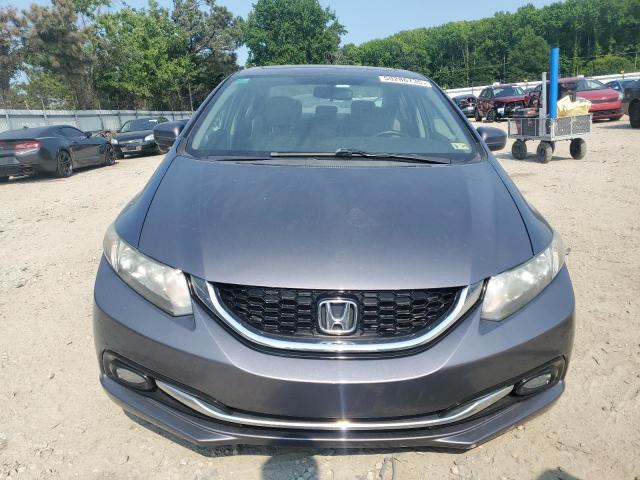 19XFB2F95FE212818 - 2015 HONDA CIVIC EXL GRAY photo 5