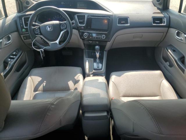 19XFB2F95FE212818 - 2015 HONDA CIVIC EXL GRAY photo 8