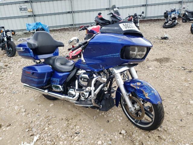 1HD1KHC13KB619778 - 2019 HARLEY-DAVIDSON FLTRX BLUE photo 1