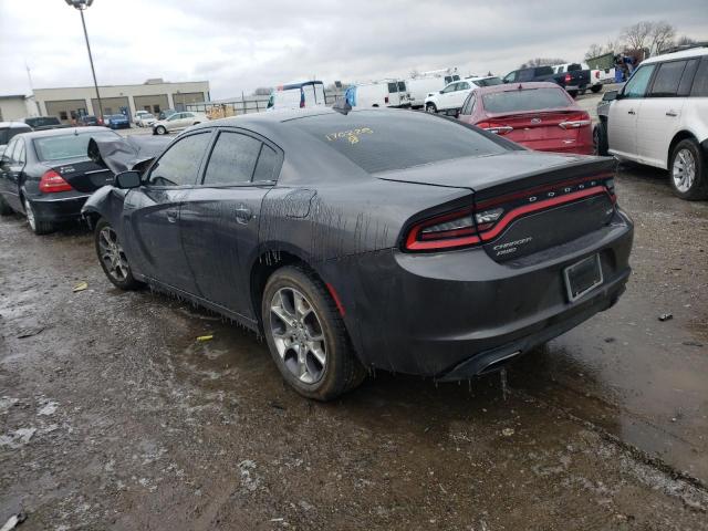 2C3CDXJG5GH170225 - 2016 DODGE CHARGER SXT GRAY photo 3