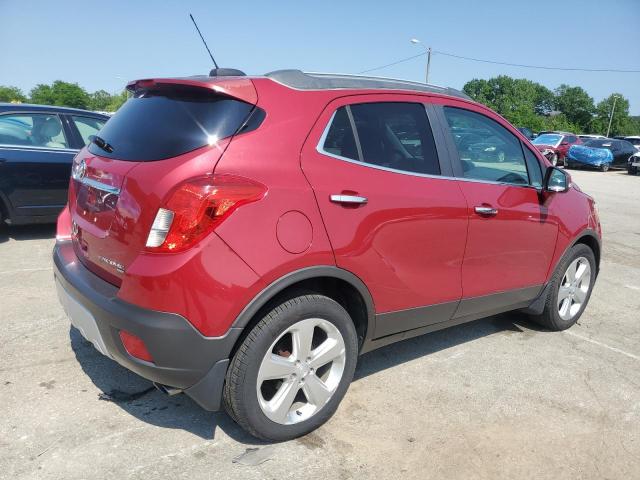 KL4CJFSBXFB076943 - 2015 BUICK ENCORE CONVENIENCE 勃艮第红 照片 3