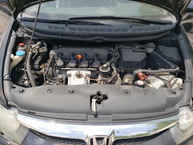 19XFA1F69AE018840 - 2010 HONDA CIVIC LX-S Siyah fotoğraf 11