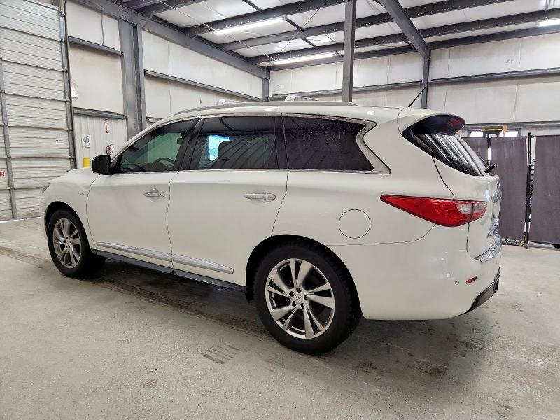 5N1AL0MM5FC545901 - 2015 INFINITI QX60 Սպիտակ լուսանկար 2