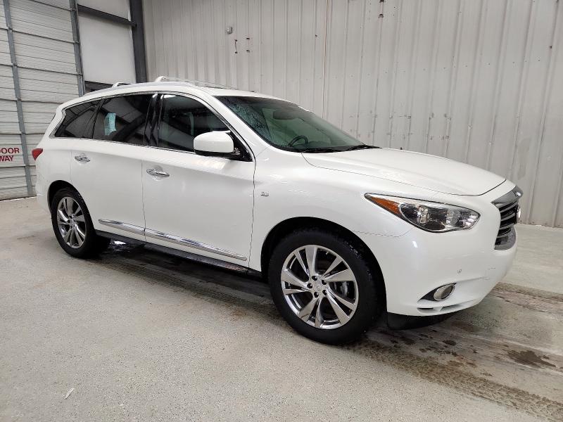 5N1AL0MM5FC545901 - 2015 INFINITI QX60 Սպիտակ լուսանկար 4