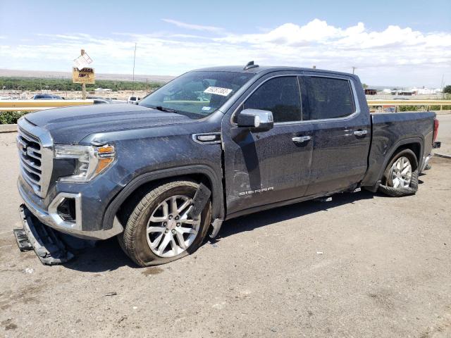 3GTP8DED9KG186081 - 2019 GMC SIERRA C1500 SLT BLUE photo 1